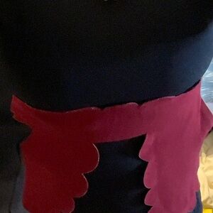 Elegant Red Women's Belt